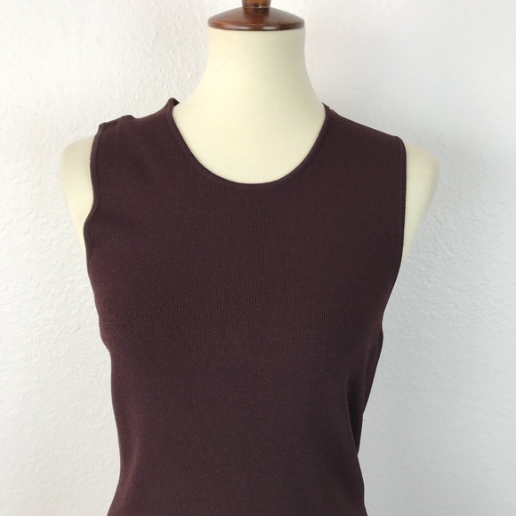 Ann Taylor Burgundy Dress - Picture 2 of 8